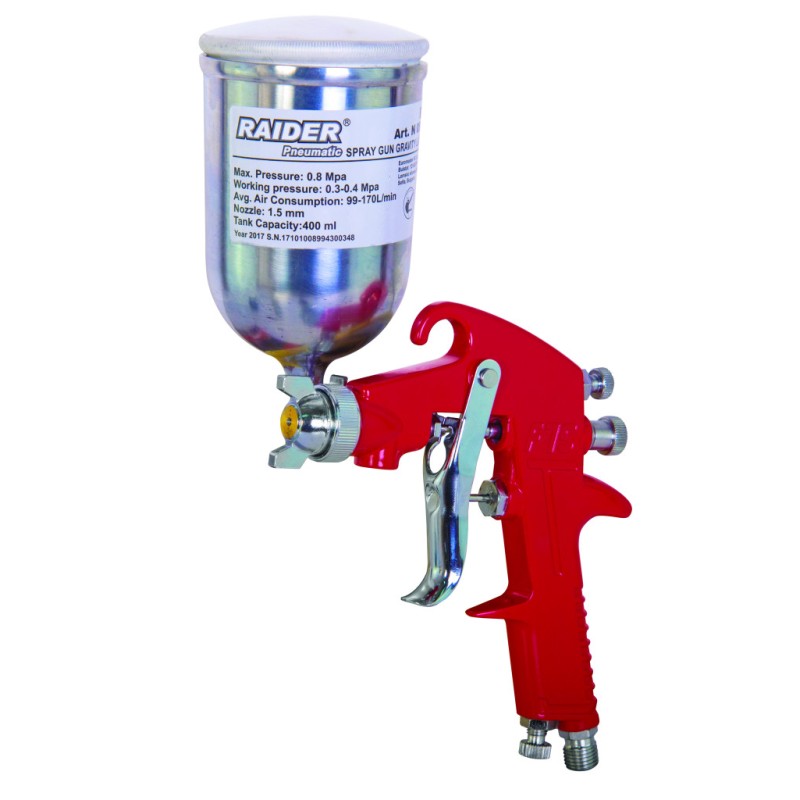 Pistol de vopsit ø1.5mm 400ml RD-SG12