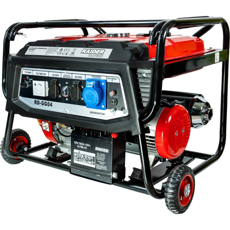 Generator pe benzina 4 timpi 5.5kW pornire electrica RD-GG04