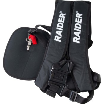 Ham negru cu barete late pentru umeri și burete moale antivi