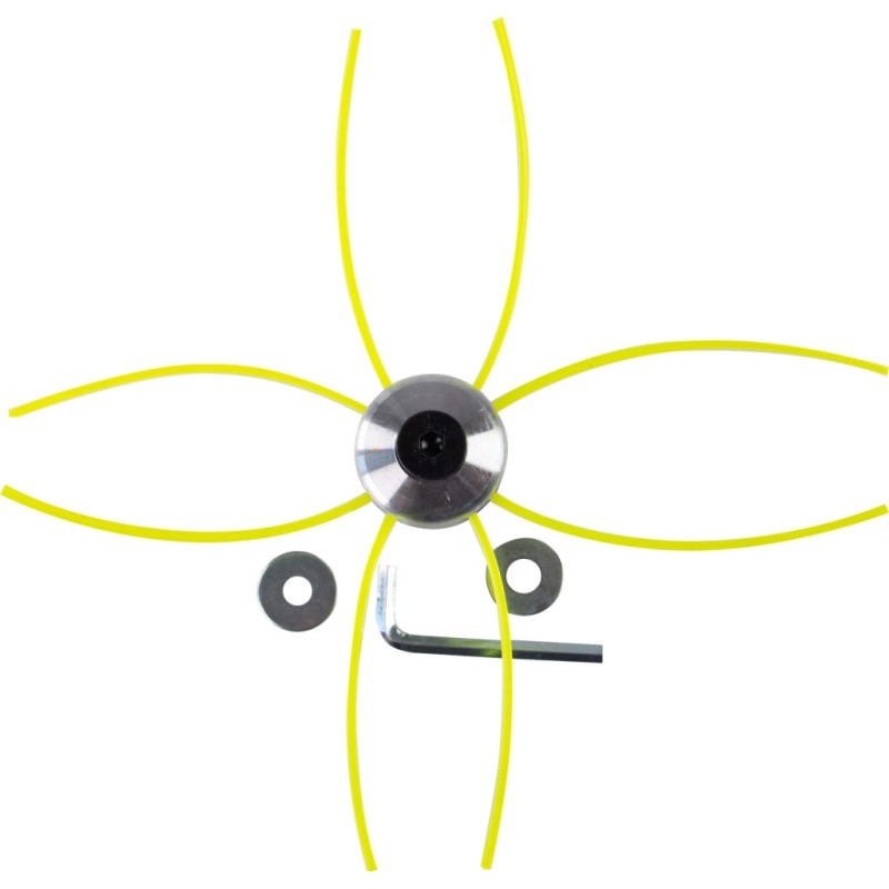 Cap universal pentru motocoase,  din aluminiu, 8 RD