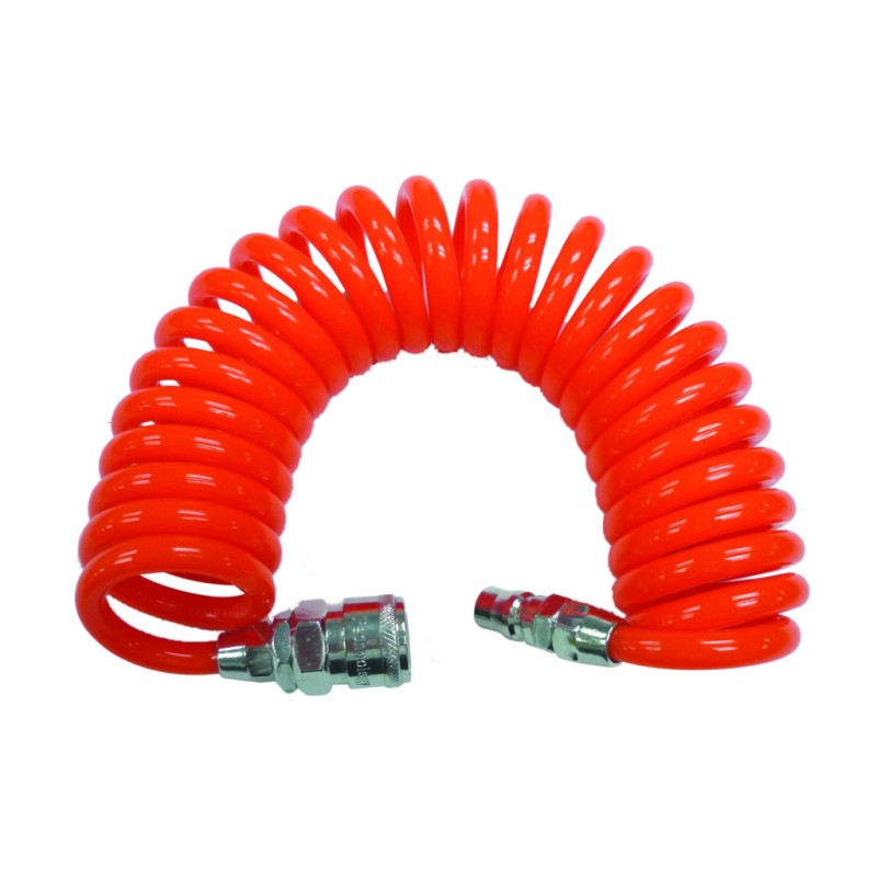 Furtun spiralat aer comprimat d6.5x9.5mm 5m 1/4 RD