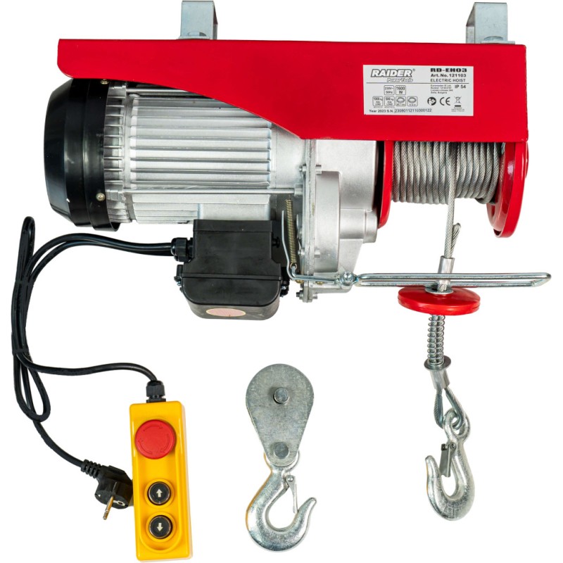 Macara electrica 1000kg 1600W RD-EH03