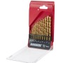 Set 13 burghie HSS+TIN ø  2.0 – 8.0 mm