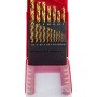 Set 19 burghie HSS+TIN ø  1.0 – 10.0 mm