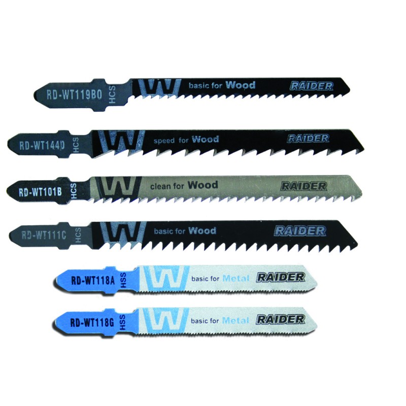 Set lame fierastrau pendular lemn si metal T" 10pcs