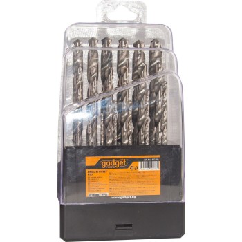 Burghiu ø1.0-10mm HSS set 19pcs GD