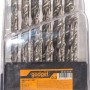 Burghiu ø1.0-10mm HSS set 19pcs GD