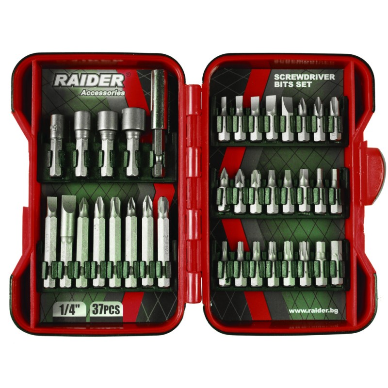 Set biti si adaptoare pt. surubelnita 37pcs