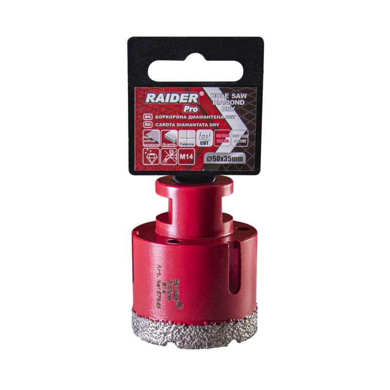 Freza diamantata pentru frezare uscata M14 x 50 mm