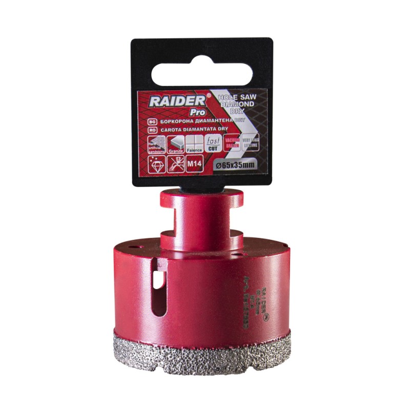 Freza diamantata pentru frezare uscata M14 x 65 mm