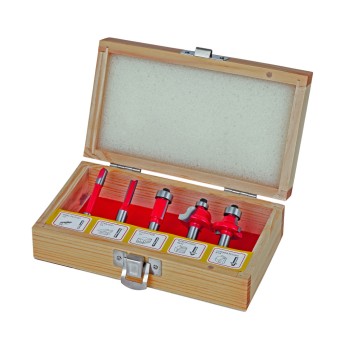 Freze profilate Router bits ø8mm set 5pcs Type C
