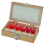 Freze profilate Router bits ø8mm set 5pcs Type C
