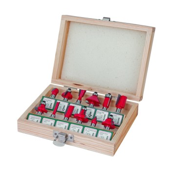 Freze profilate Router bits ø8mm set 12pcs