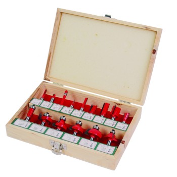 Freze profilate Router bits ø8mm set 15pcs