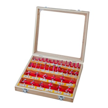 Freze profilate Router bits ø8mm set 35pcs