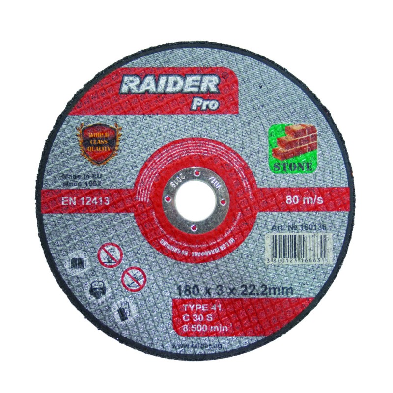 Disc pentru taiat piatra 180х3х22.2mm RDP