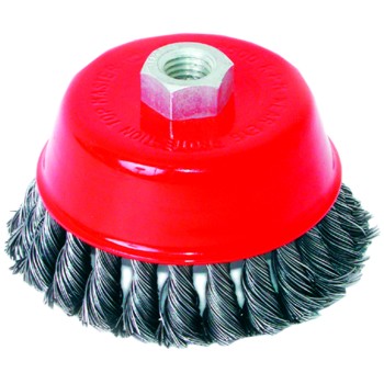 Perie sarma rotativa cu toroane, clopot 75mm