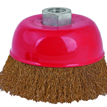 Perie sarma rotativa clopot pentru polizor unghiular 75mm