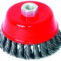 Perie sarma rotativa cu toroane, clopot 100mm