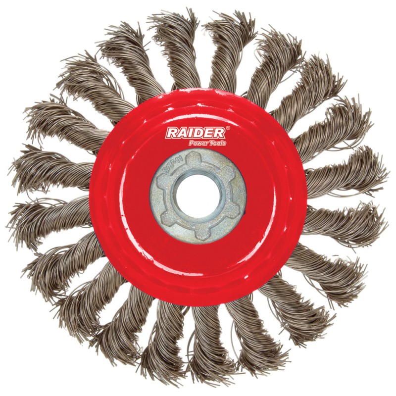 Perie circulara rotativa pentru polizor unghiular 75 mm