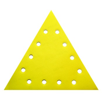 Set 5 bucati smirghel VELCRO triunghiular 285mm grit 80