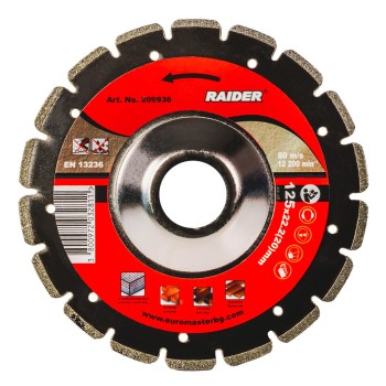 Disc diamantat pentru slefuire fina 125x22.2mm