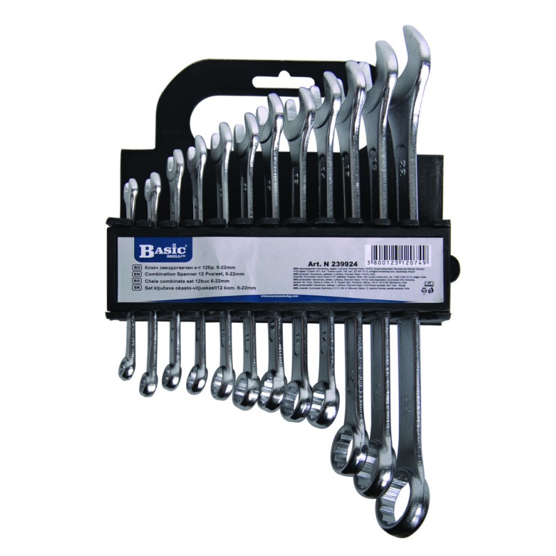 Chei combinate set 12pcs 6-22mm BS