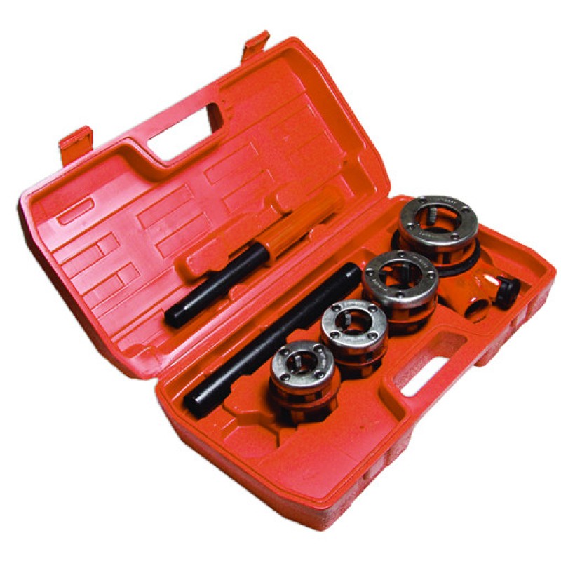 Set dispozitiv de filetat cu cliket 1/2-1 1/4" 4pcs GD