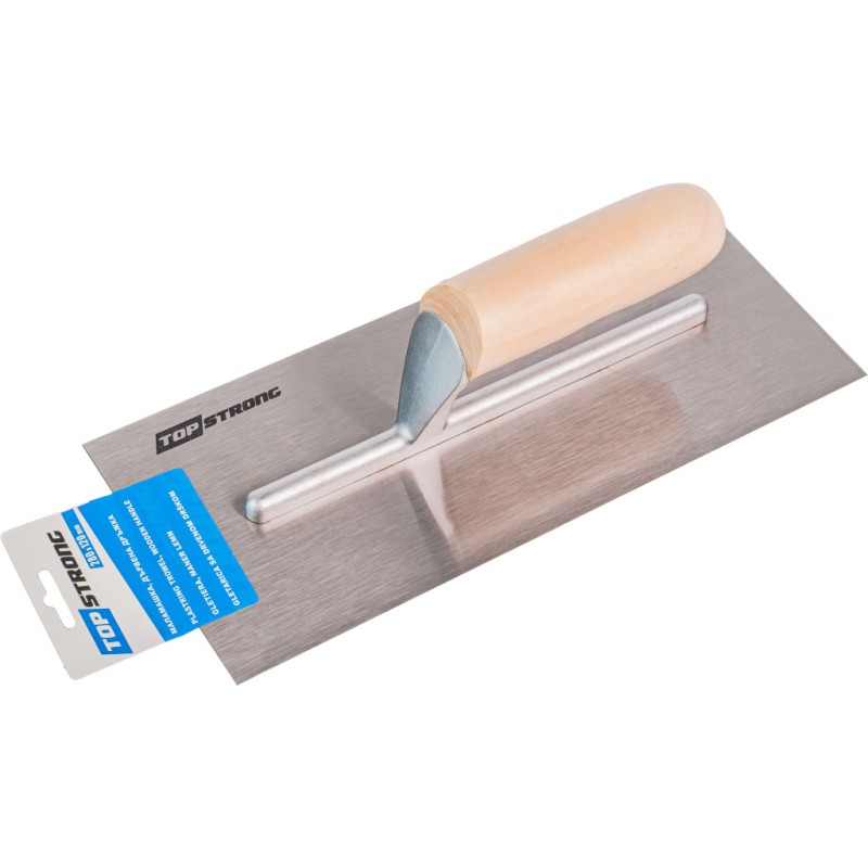 Gletiera cu maner lemn fara dinti 280x120mm TS