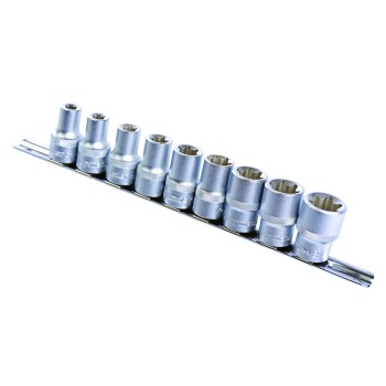 Set tubulare 1/2" 9pcs CR-V TMP