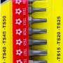 Set 10 biti Torx a 1/4' TS8-50 TMP