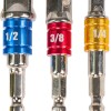 Set adaptoare pentru tubulare cu antrenare 1/4" - 3/8" - 1/2