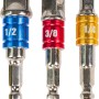 Set adaptoare pentru tubulare cu antrenare 1/4" - 3/8" - 1/2