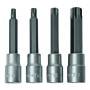 Set 4 biti torx act.1/2" T40-T70 100mm CR-V TMP