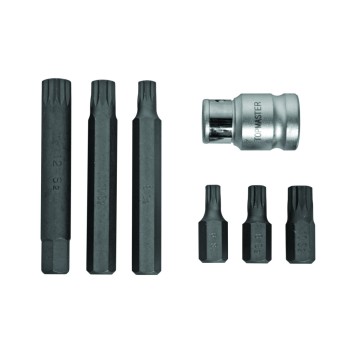 Set prelungitor cu biti XZN М6-М12 set 6pcs S2 TMP