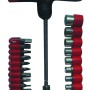 Surubelnita cu biti si tubulare set 21pcs BS