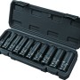Set 10 chei tubulare lungi de impact 1/2" 10-24mm TMP