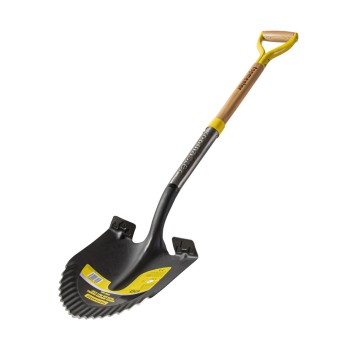 Cazma semirotunda cu coada din fibra de sticla 1150 mm TMP