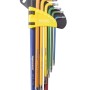 Set 9 chei TORX T10-T50 extra lungi COLOR TMP