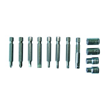 Biti 1/4" set 12pcs GD