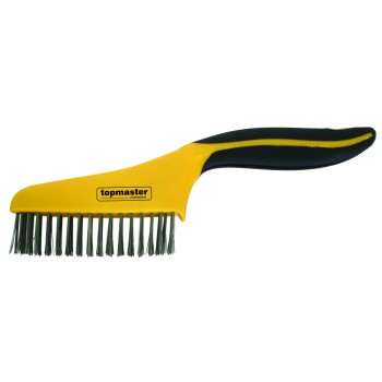 Perie sarma maner bi-material 4x16 otel-inox TMP