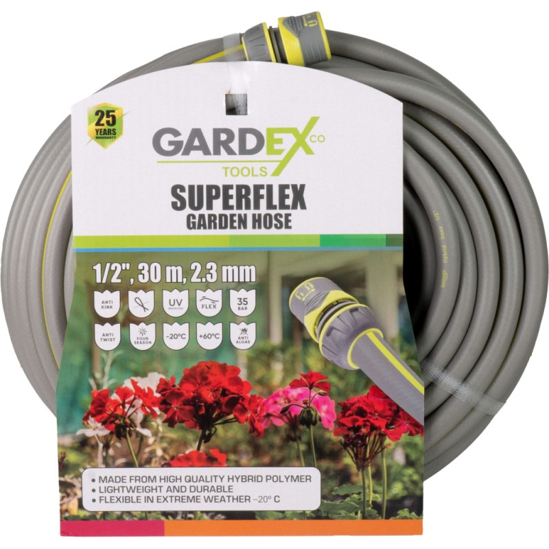 Furtun de gradina SUPERFLEX 1/2", 30m, 2.3mm GX