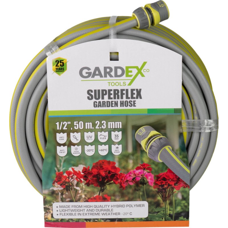 Furtun de gradina SUPERFLEX 1/2", 50m, 2.3mm GX