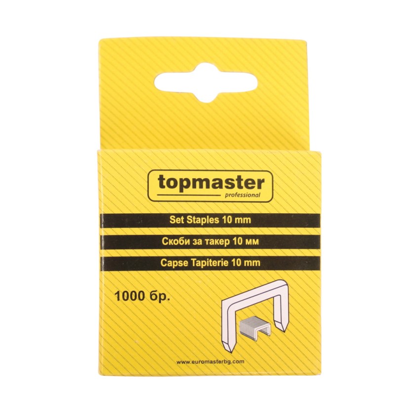 Capse tapiterie 10mm / set 1000pcs TMP