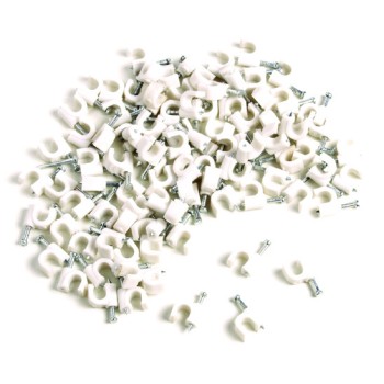 Clipsuri plastic 6mm / set 100pcs TS