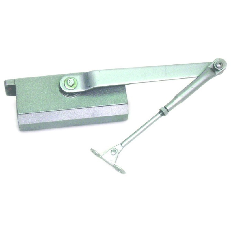 Amortizor inchidere usa argintiu TS