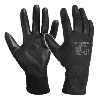 Manusi poliuretan- negru, marime 10