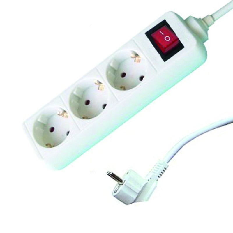 Prelungitor 3 prize 5.0mx1.5mm cu intrerupator