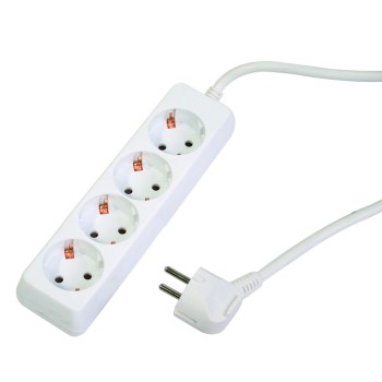 Prelungitor 4 prize 1.5mx1.5mm fara intrerupator