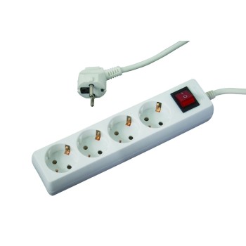 Prelungitor 4 prize 5.0mx1.5mm cu intrerupator